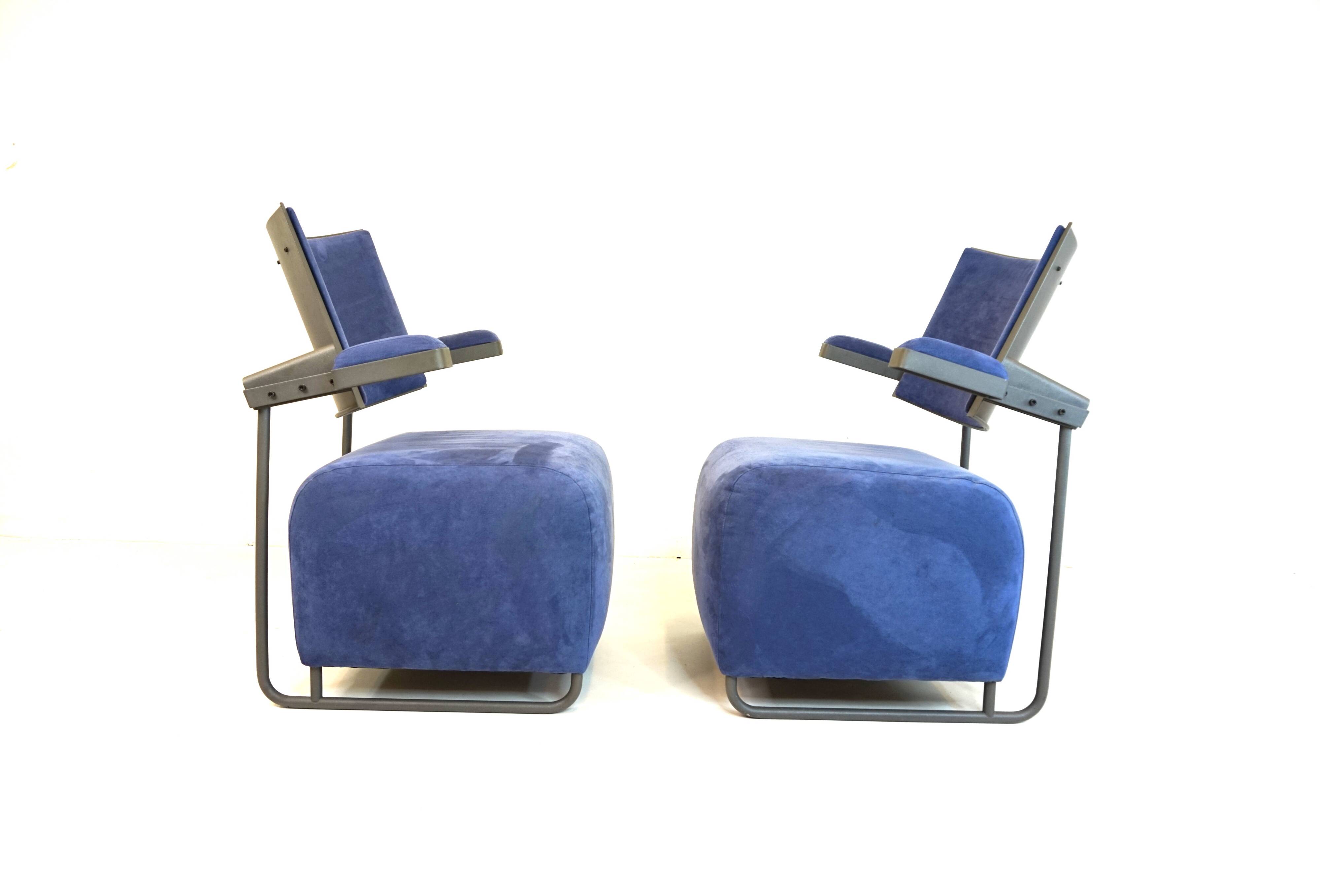 Inno Interior Oy set of 2 Oscar lounge chairs by Harri Korhonen