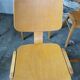 Set of 6 stackable Scandinavian chairs