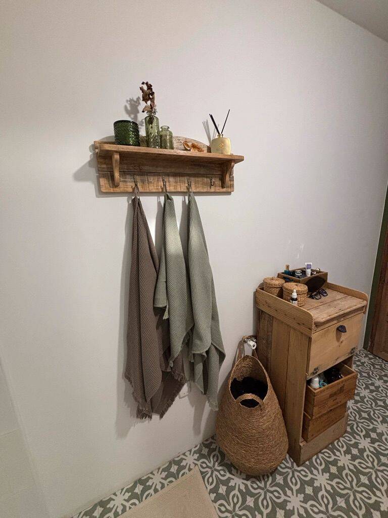 étagère murale crochets