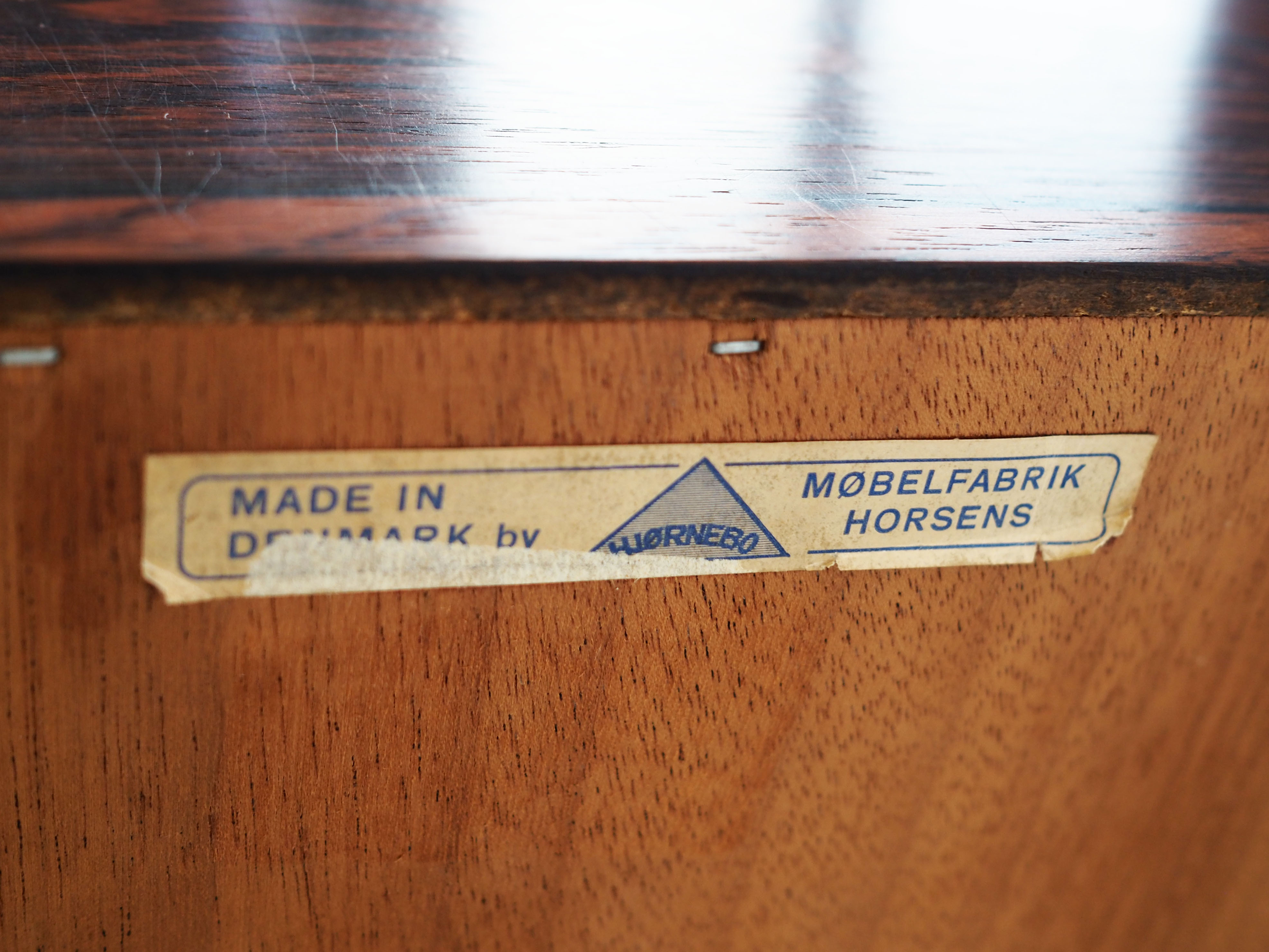 Rosewood cabinet, Danish design, 1970s, production: Horsens Møbelfabrik