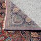 Old Iranian Kashan oriental rug: 1.30 X 2.10