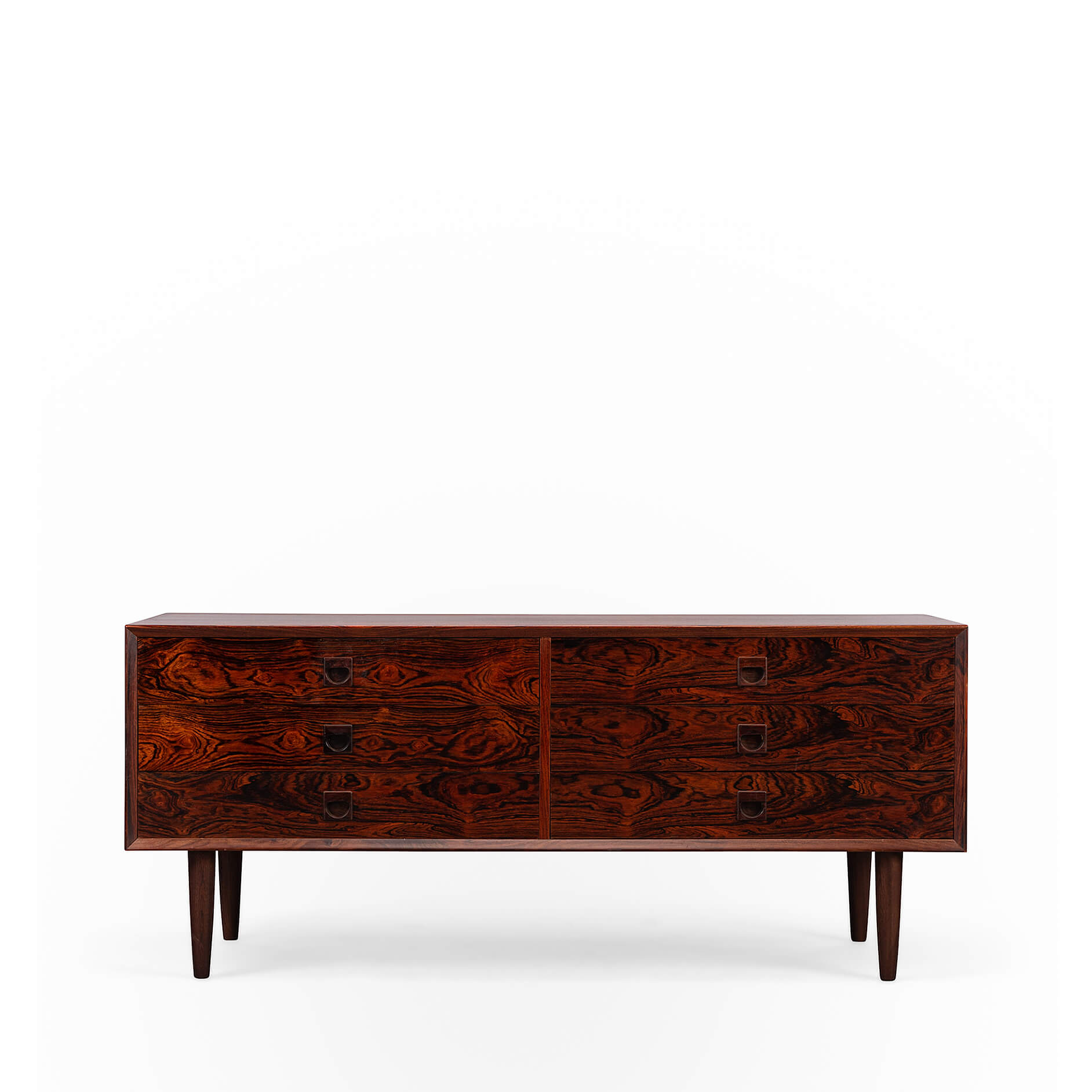 Danish Design Rosewood Chest of Drawers made by Brouer Mobelfabrik, 1960s