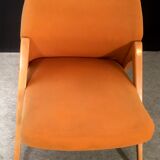 Pair of armchairs with stool