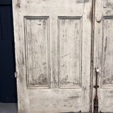 Art Deco double-leaf glass door