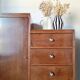 Armoire asymétrique - commode 4 tiroirs