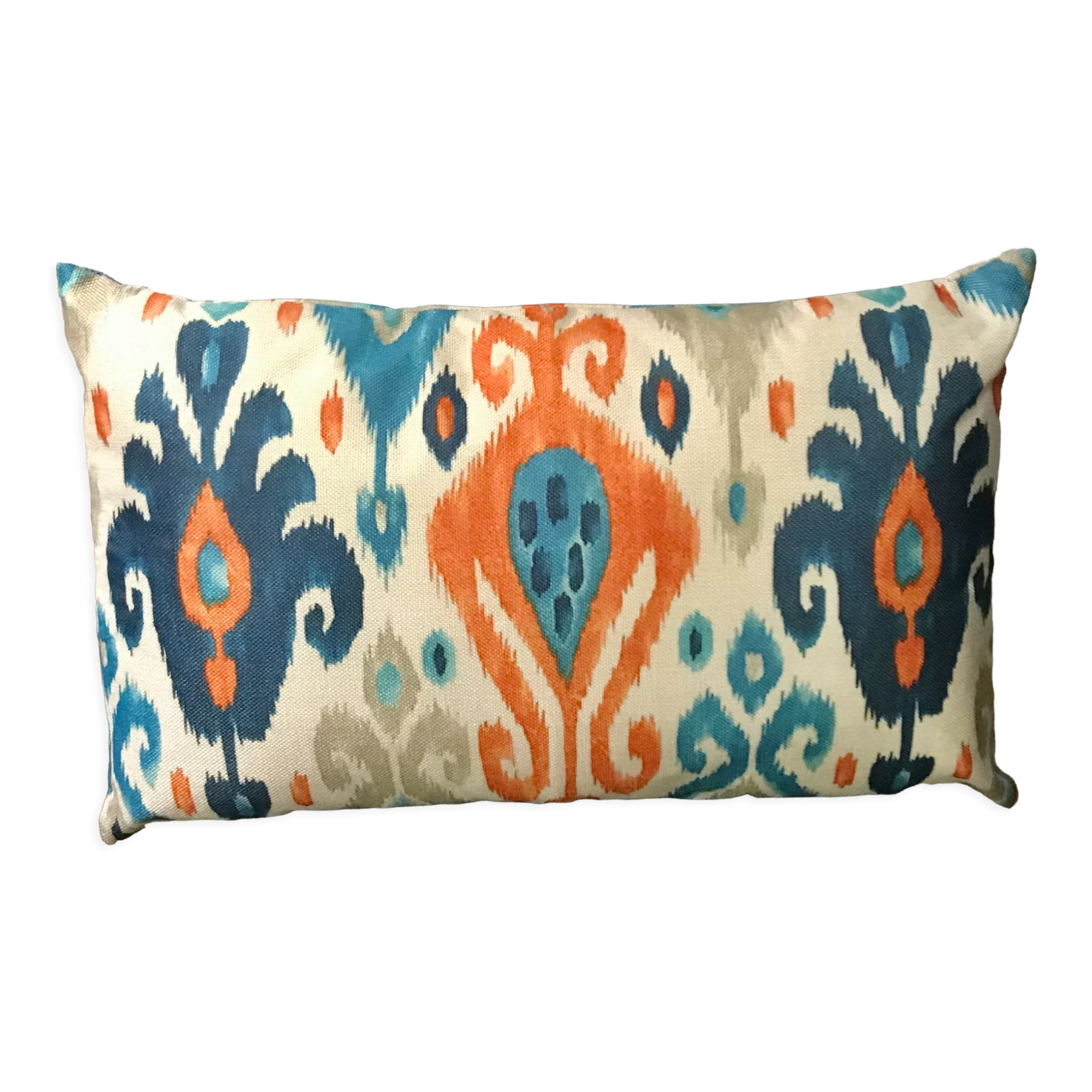 Long cushion bohemian ethnic motifs