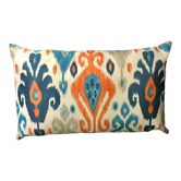 Coussin long motifs ethniques bohèmes
