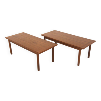 Set of 2 Scandinavian teak benches, Sweden, 1960