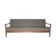 Scandinavian teak sofa bed from the 60s