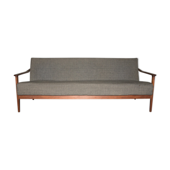 Scandinavian teak sofa bed from the 60s