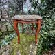 Large antique footrest in the Louis XV style.