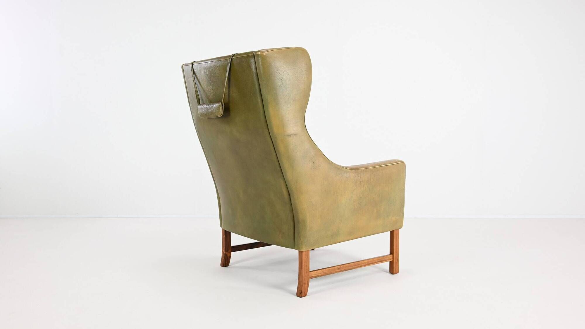 Fredrik Kayser, Wingback Armchair, Model 965h For Vatne Møbler. C.1960