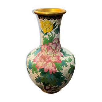 Vase cloisonné