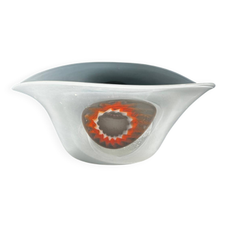 Vasque Murano en verre opalin