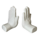 Pair of vintage ceramic hand bookends