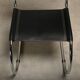 Mies Van Der Rohe MR10 Cantilever Chairs in Black Leather for Gavina, Italy