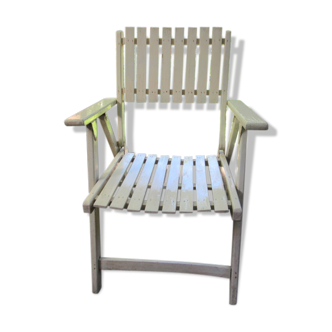 Fauteuil blanc bord de mer