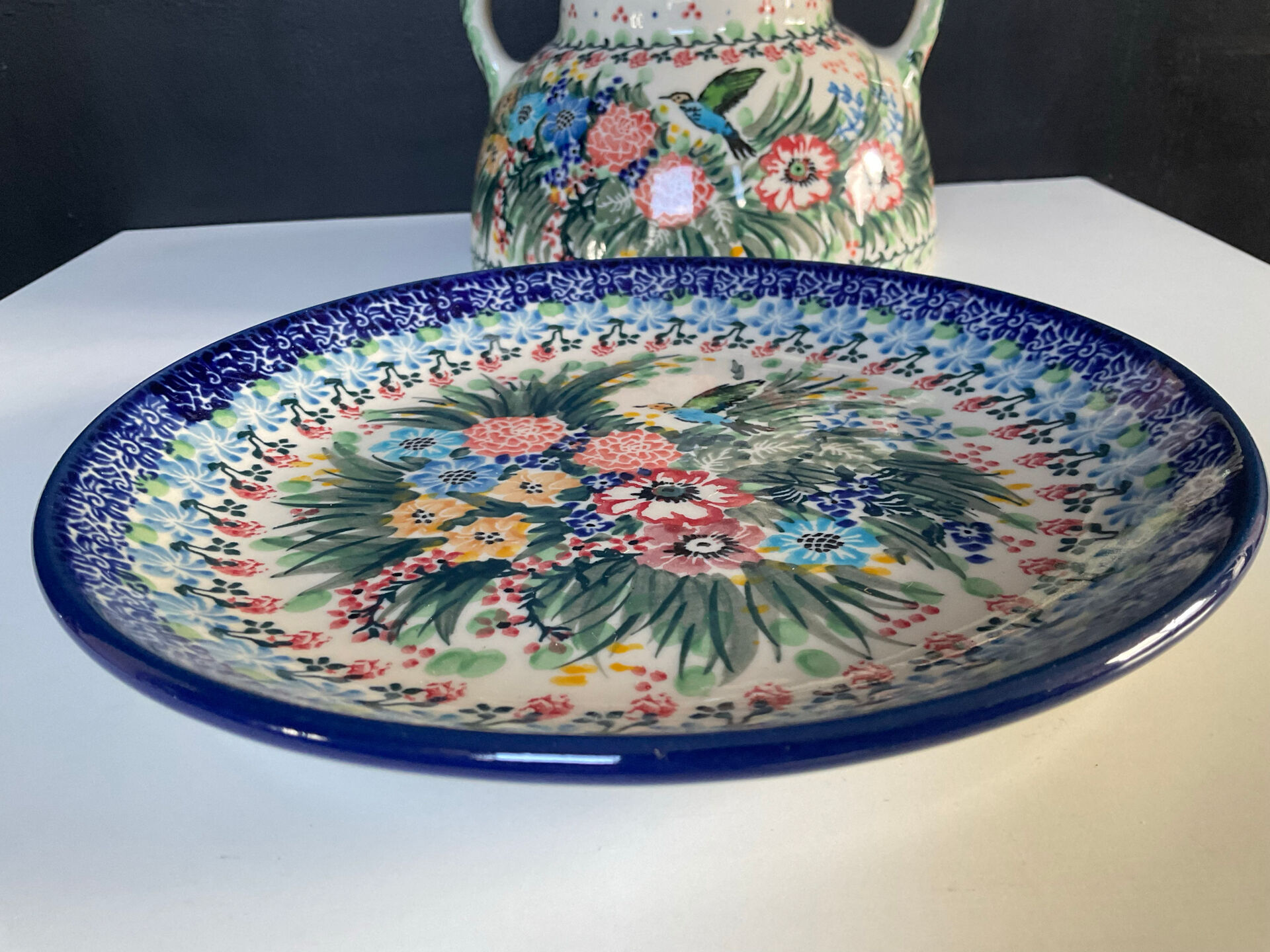Cloche dish by Teresa Liana in glazed ceramic Poland