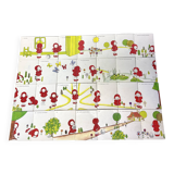 Emilie - vintage domino puzzle - 28 pieces