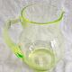 Old large pitcher carafe pot water jug in uraline