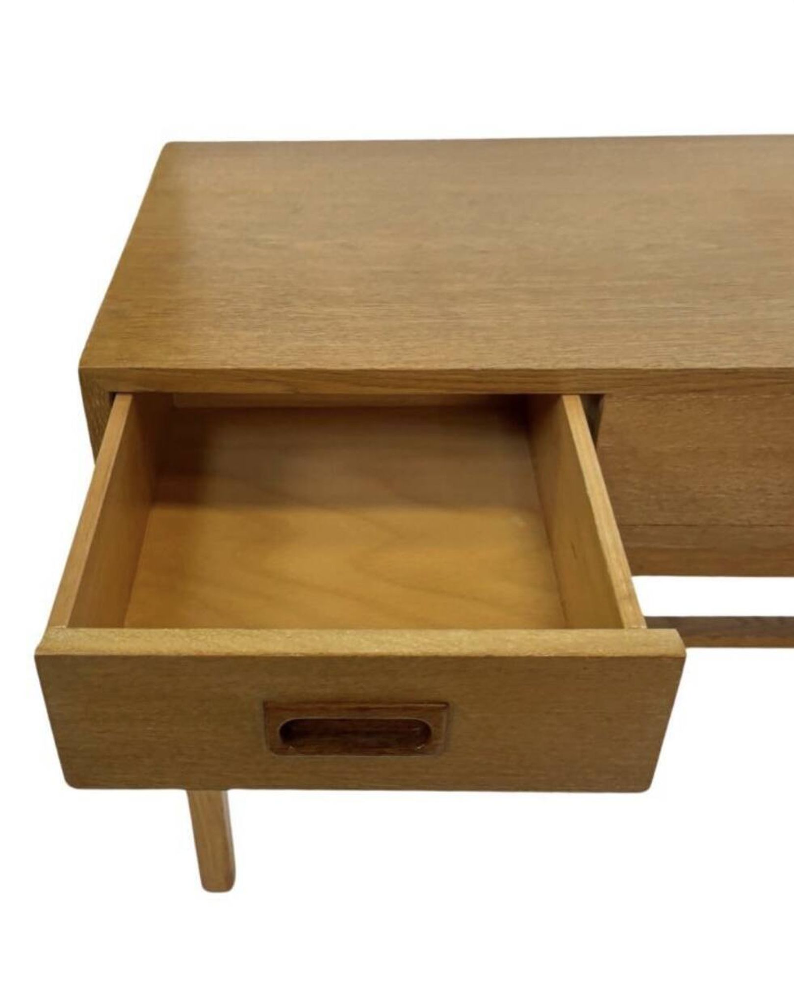 Vintage compact Sideboard Lowboard TV Furniture in Oak 70s Design