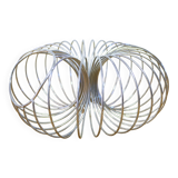 Vintage metal fruit basket