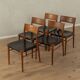 50s Dining Chairs by Georg Leowald for Wilkhahn