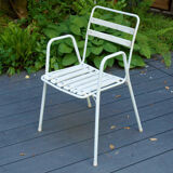 Suite de 4 fauteuils de jardin Emu
