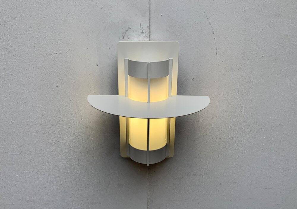 Danish vintage wall lamp Saturn by Joachim Lepper for Louis Poulsen