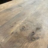 Early 20th century oak farmhouse table