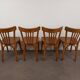 Chaises bistrot Luterma, set de 4