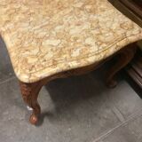 Louis XV marble coffee table