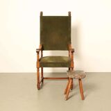 French armchair from the 19th century