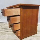 Student desk 1950 black bakelite handles