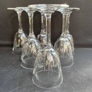 6 verres à vin Baccarat service Molière