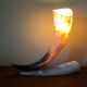 Grande lampe corne