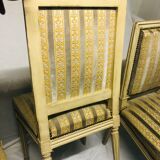 Suite of 4 Louis XVI-style chairs