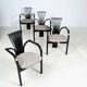 set of 4 Chairs by TORSTEIN NILSEN for Westnofa Design model "Totem Chair"