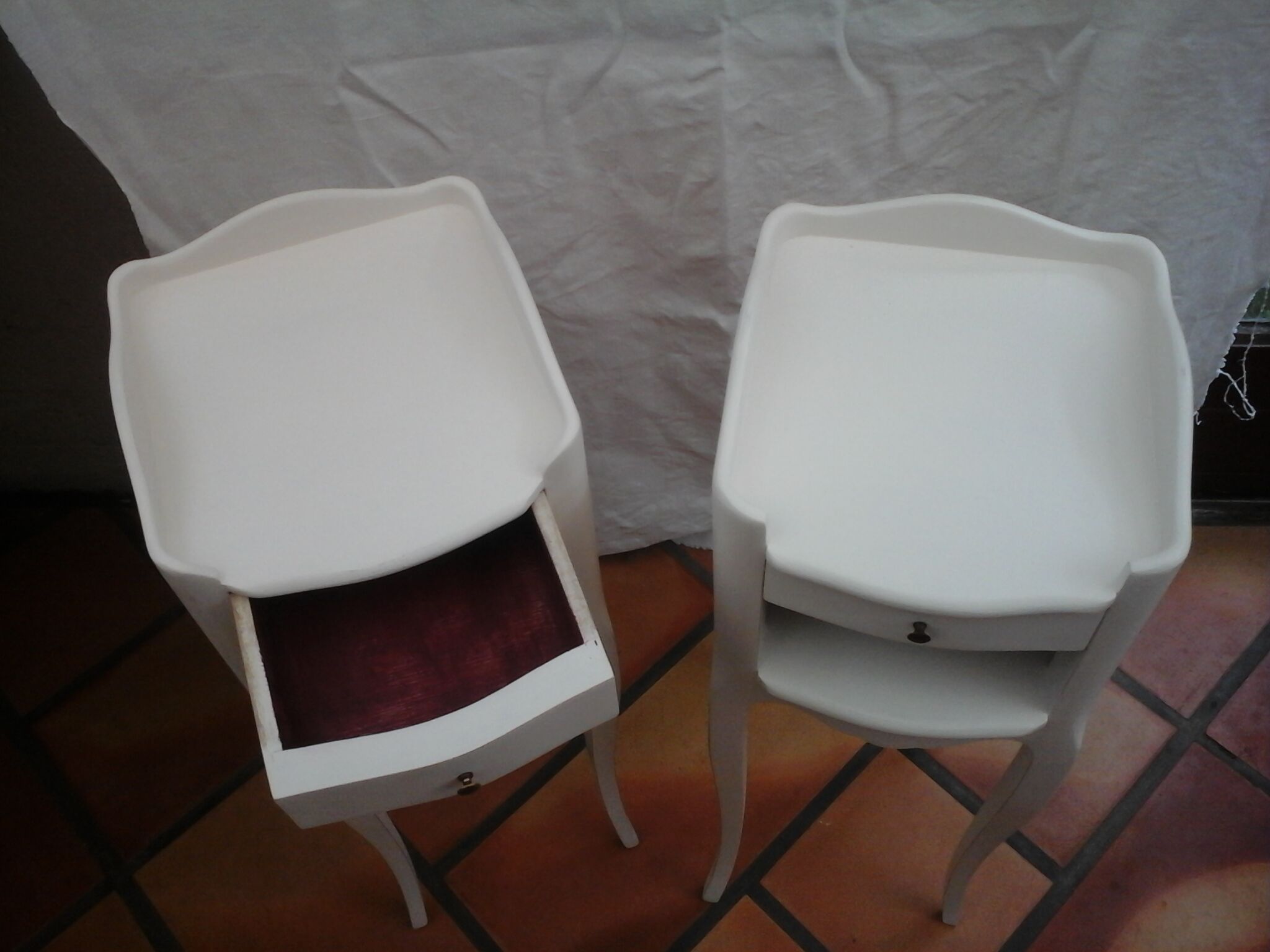 Pair of bedside tables