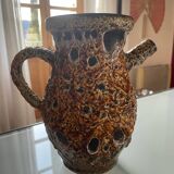Honey Enamel Pitcher Vase