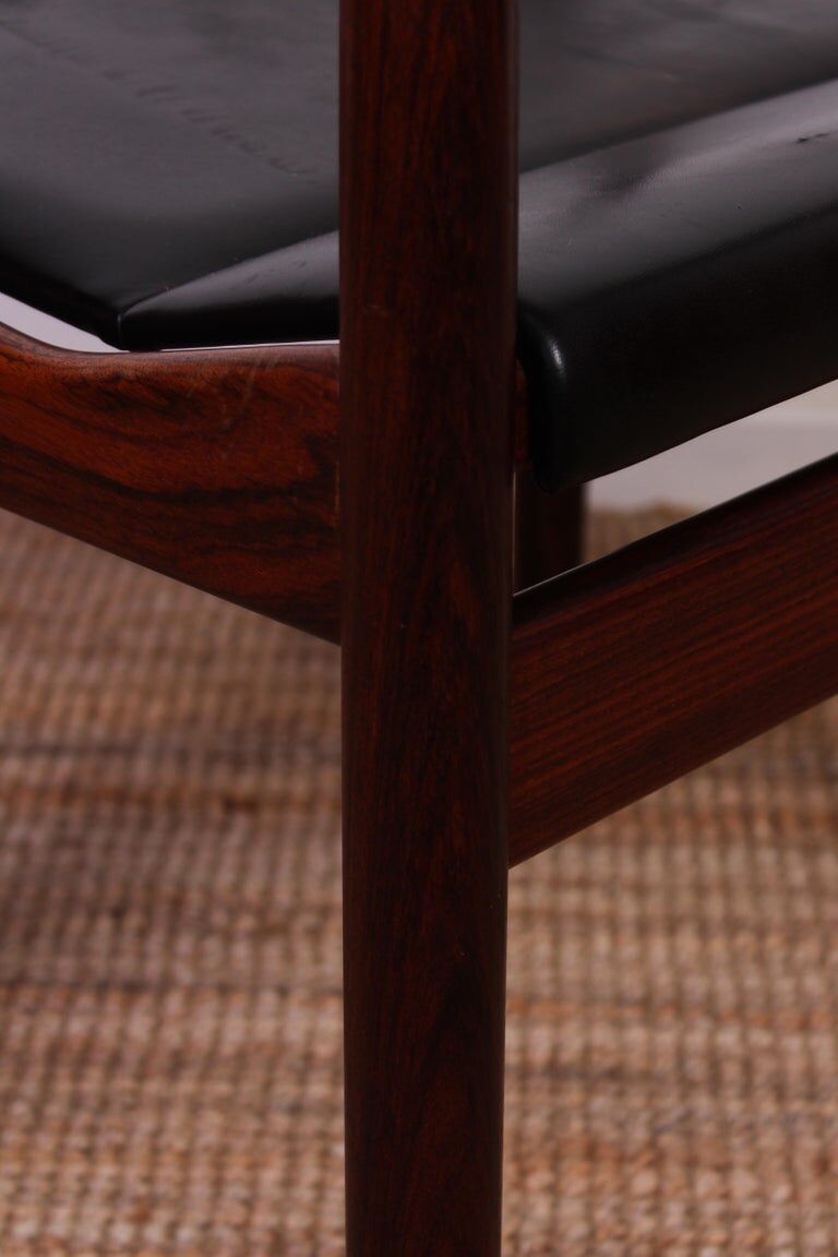 Chaise en palissandre par Kurt Østervig pour KP Møbler