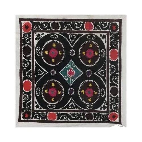 Vintage hand-embroidered tablecloth 160x165 cm