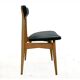 Set of 4 renovated scandinavian vintage chairs