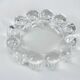 Glass candle holder, Danish design, 1970s, made in