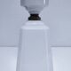 Lampe art déco opaline porcelaine