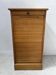 Solid oak curtain filing cabinet 20th century office furniture