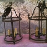 Pair of vestibule lanterns
