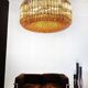 Vintage 70s chandelier in Murano glass, Italy