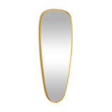 Mirror free form year 50 / 60 vintage 30x78cm