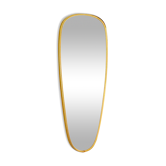 Mirror free form year 50 / 60 vintage 30x78cm